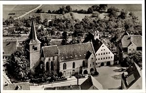 Bild des Verkufers fr Ansichtskarte / Postkarte Weil im Schnbuch Baden Wrttemberg, Kirche und Rathaus zum Verkauf von akpool GmbH