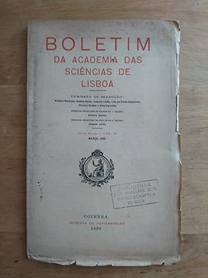 Boletim da Academia das Sciencias de Lisboa