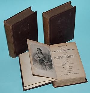 Shakspere s (sic!) sämmtliche dramatische Werke ( Shakespear ) , Komplett in 9 Bänden in 3 Büchern !