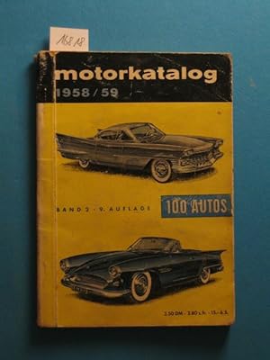 Motorkatalog. Band 2. 100 Autos. 9. Auflage.