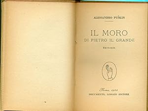 Il Moro di Pietro il Grande. Racconto