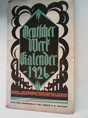 Deutscher Werk-Kalender 1926.