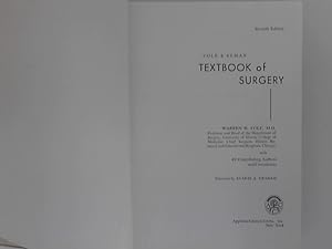 Bild des Verkufers fr Textbook of Surgery zum Verkauf von ANTIQUARIAT FRDEBUCH Inh.Michael Simon