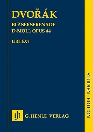 Immagine del venditore per Antonn Dvork - Blserserenade d-moll op. 44 : Besetzung: Kammermusik mit Blasinstrumenten venduto da AHA-BUCH GmbH