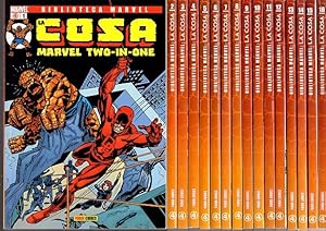 Immagine del venditore per LA COSA. MARVEL TWO-IN-ONE. BIBLIOTECA MARVEL. VOL. 1, 2, 3, 4, 5, 6, 7, 8, 9, 10, 11, 12, 13, 14, 15, 16. venduto da Books Never Die