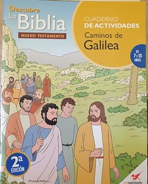 Imagen del vendedor de DESCUBRE LA BIBLIA. NUEVO TESTAMENTO. CUADERNO DE ACTIVIDADES CAMINOS DE GALILEA. a la venta por Libreria Lopez de Araujo