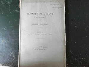 Seller image for Le triomphe de l'eglise au quatrieme siecle [Reprint] (1887) for sale by JLG_livres anciens et modernes