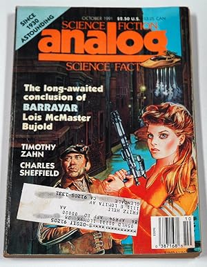 Bild des Verkufers fr Analog Science Fiction and Fact, October 1991 zum Verkauf von Preferred Books