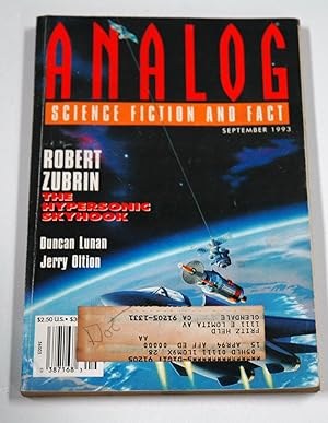 Seller image for ANALOG Science Fiction/ Science Fact: September, Sept. 1993 for sale by Preferred Books