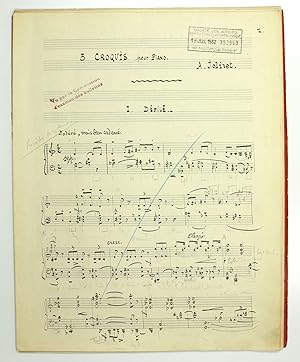 Autograph Musical Manuscript Signed - AbeBooks Autograph Musical Manuscript Signed - AbeBooks