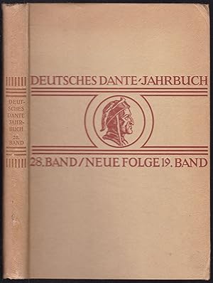 Seller image for Deutsches Dante-Jahrbuch. 28. Band. Neue Folge 19. Band for sale by Graphem. Kunst- und Buchantiquariat