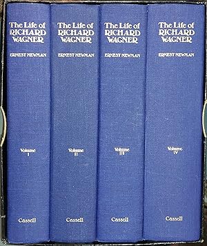 Immagine del venditore per The Life Of Richard Wagner Four ( 4 ) Volumes: 1813 - 1848; 1848 - 1860; 1859 - 1866; 1866 - 1883 venduto da Clarendon Books P.B.F.A.