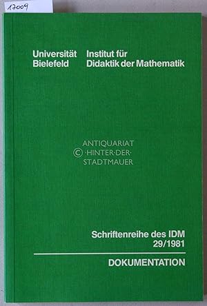 Bild des Verkufers fr Dokumentation der Mathematik-Lehrplne - Berufliches Schulwesen. [= Schriftenreihe des IDM, 29/1981] zum Verkauf von Antiquariat hinter der Stadtmauer