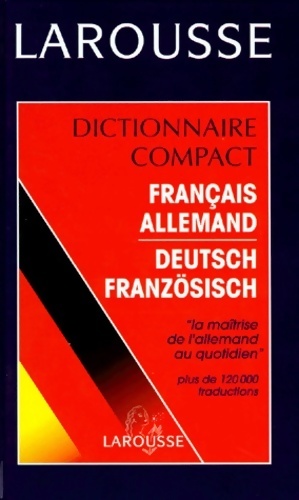 Image du vendeur pour Dictionnaire compact fran?ais-allemand / Allemand-fran?ais - Collectif mis en vente par Book Hmisphres