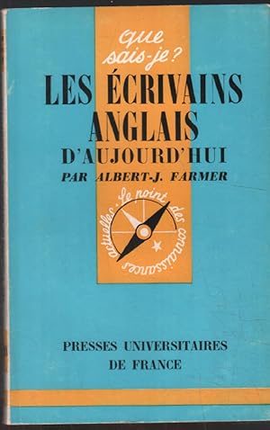 Seller image for Les crivains Anglais d' aujourd' hui for sale by librairie philippe arnaiz