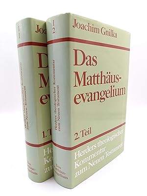 Das Matthäusevangelium; 1. und 2. Teil (2 Bände komplett) (Herders theologischer Kommentar zum Ne...