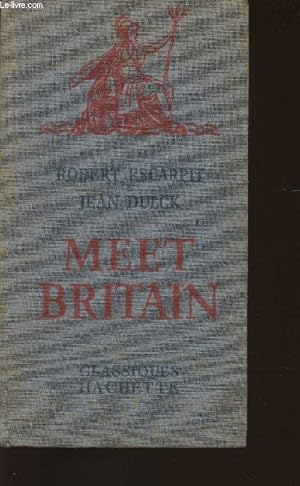 Bild des Verkufers fr Meet Britain (guide anglais) zum Verkauf von Le-Livre