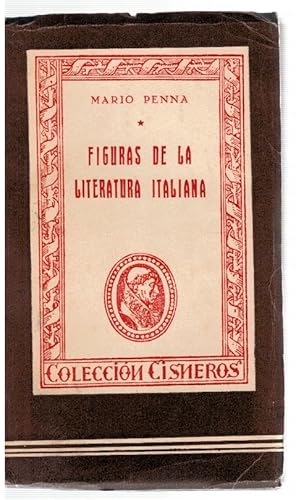 Bild des Verkufers fr Figuras de la literatura italiana zum Verkauf von Librera Dilogo