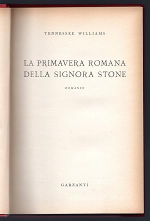 Seller image for La primavera romana della signora Stone for sale by Sergio Trippini