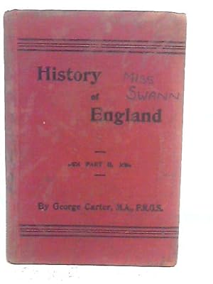 Bild des Verkufers fr History of England Part II 1485-1689 zum Verkauf von World of Rare Books