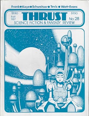 Bild des Verkufers fr THRUST Science Fiction in Review: No. 28, Fall 1987 zum Verkauf von Books from the Crypt