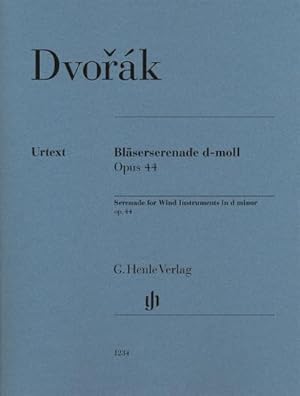 Immagine del venditore per Antonn Dvork - Blserserenade d-moll op. 44 : Besetzung: Kammermusik mit Blasinstrumenten venduto da AHA-BUCH GmbH