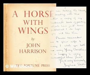 Seller image for A horse with wings : poems / by John Harrison for sale by MW Books Ltd.