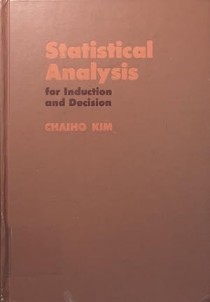 Image du vendeur pour Statistical analysis for induction and decision mis en vente par Antiquariat Bookfarm
