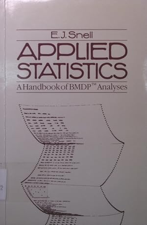 Bild des Verkufers fr Applied statistics a handbook of BMDP analyses zum Verkauf von Antiquariat Bookfarm