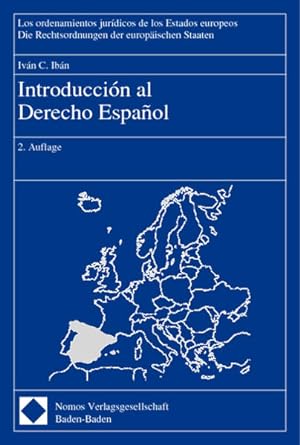 Bild des Verkufers fr Introduccin al Derecho Espanol. (Die Rechtsordnungen Der Europaischen Staaten, Band 4). zum Verkauf von Antiquariat Bookfarm