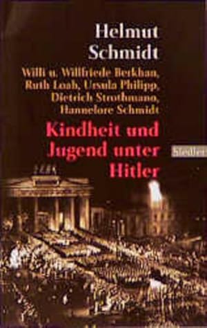 Imagen del vendedor de Kindheit und Jugend unter Hitler. a la venta por Antiquariat Bookfarm