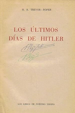 Image du vendeur pour LOS LTIMOS DAS DE HITLER mis en vente par Librera Torren de Rueda