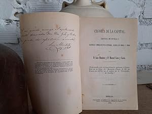 Crónica de la Capital. Revista de Sevilla. gacetilla cómico-político-literaria, escrita en prosa ...