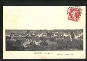 Carte postale Charmoy, Vue generale