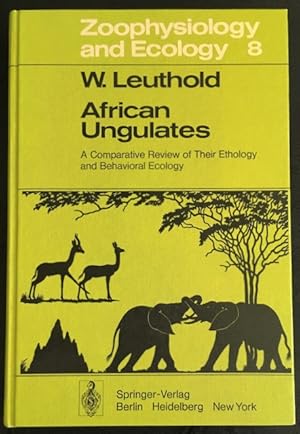 Seller image for African Ungulates: A comparative review of their ethology and behavrioral ecology. for sale by Antiquariat Im Seefeld / Ernst Jetzer