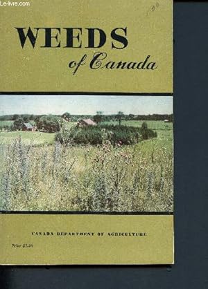 Seller image for Weeds of canada - publication 948 - botany and plant pathology division, science service for sale by Le-Livre