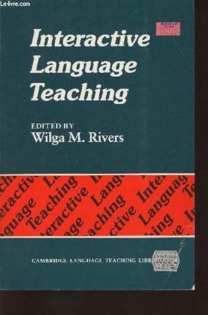 Seller image for Interactive language teaching for sale by Le-Livre