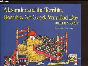 Bild des Verkufers fr Alexander and the Terrible, Horrible, No good, Very bad day zum Verkauf von Le-Livre