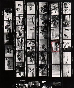 Travel in Asia Middle East? Artistic Study Old contact print photo 1970