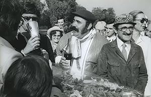 Paris Auteuil Fashion Week Grand Steeple-Chase Moustache Zanini photo Huet 1972