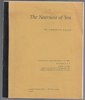 Seller image for The Nearness of You. Uncorrected Proof Copy for sale by Sonnets And Symphonies