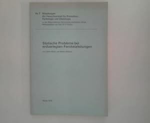 Imagen del vendedor de Statische Probleme bei erdverlegten Fernheizleitungen (Mitteilungen der Versuchsanstalt fr Wasserbau, Hydrologie und Glaziologie ; Nr. 7) a la venta por ANTIQUARIAT FRDEBUCH Inh.Michael Simon