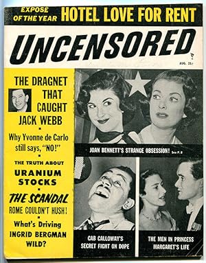 Uncensored Magazine Vol. 3, No. 3 (August, 1955)