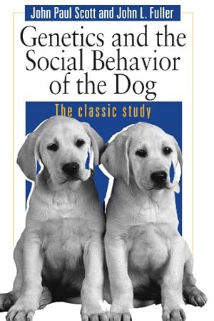 Imagen del vendedor de Genetics and the Social Behaviour of the Dog by Scott, John Paul, Fuller, John L. [Paperback ] a la venta por booksXpress