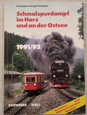 Bild des Verkufers fr Schmalspurdampf im Harz und an der Ostsee. zum Verkauf von KULTur-Antiquariat