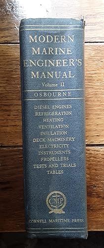 Seller image for Modern Marine Engineer's Manual Vol. II for sale by Grandma Betty's Books