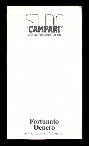 Imagen del vendedor de Fortunato Depero in the Campari Collection a la venta por MW Books