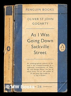 Seller image for As I was going down Sackville Street : a phantasy in fact for sale by MW Books
