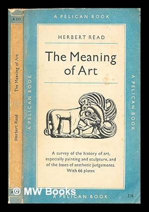Seller image for The meaning of art for sale by MW Books