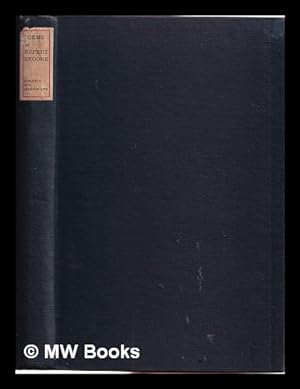 Seller image for Poems / by Rupert Brooke for sale by MW Books